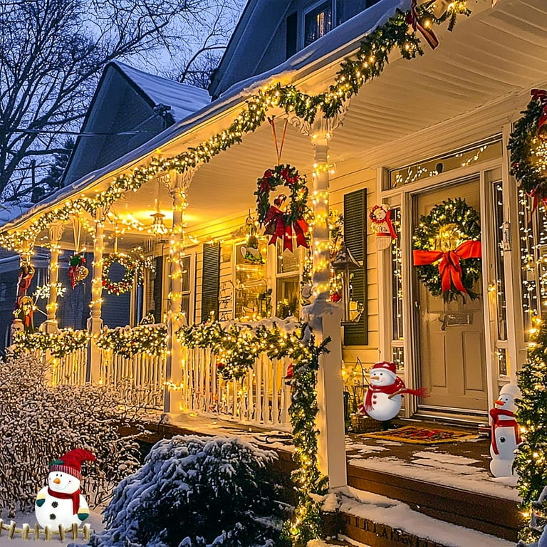 JMEXSUSS 168FT 600 LED Christmas Lights Outdoor Waterproof 8