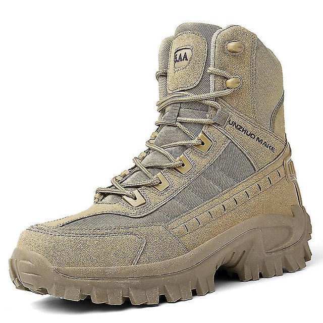 Kideng, botas militares para hombre, botas de combate para hombre, zapatos tácticos para hombre, zapatos de seguridad para el trabajo B21