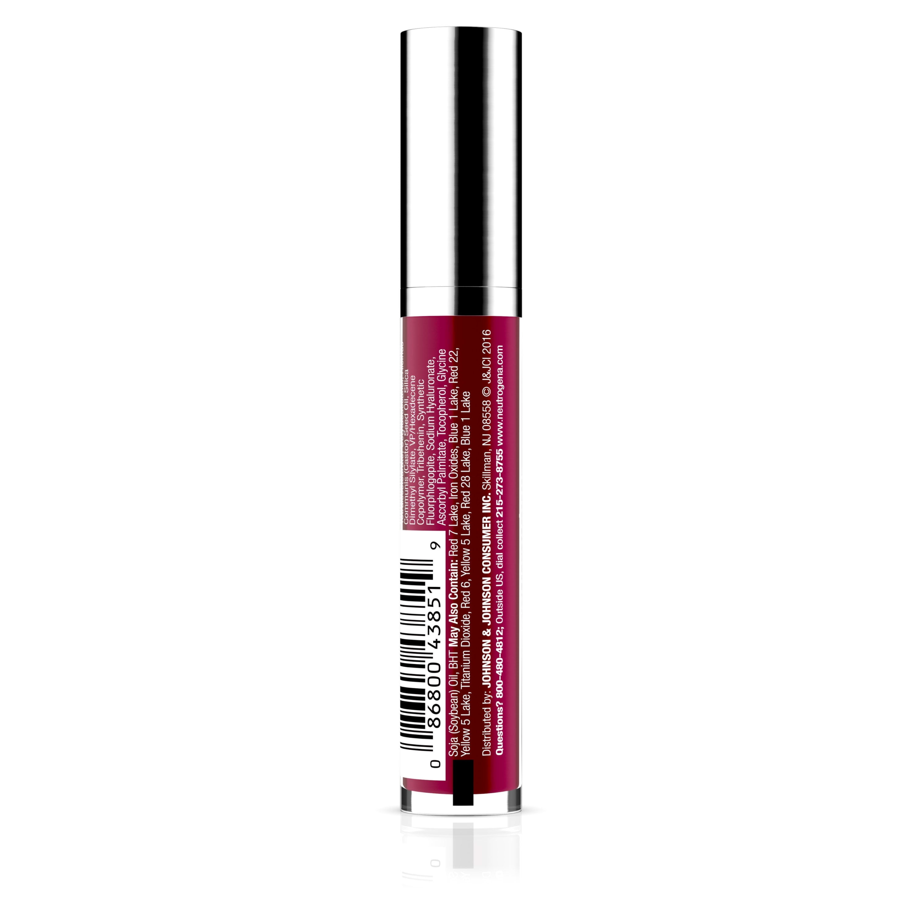 Neutrogena Hydro Boost Moisturizing Lip Gloss, 80 Deep Cherry, 0.1 oz