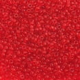 thumbnail image 1 of 10/0 Tr. Light Red Czech Glass Seed Beads 40 grams, 1 of 4
