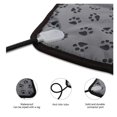 thumbnail image 4 of Pet Heated Mat Dog Temperature Adjustable Dog Heating Pad Waterproof Heating Pad 3,9 Gears Timer, 4 of 5