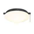 thumbnail image 4 of Savoy House 2-Light Fan Light Kit in Flat Black, 4 of 9