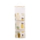 thumbnail image 5 of Portátil estante de metal, rolling cart, organizador de espacio pequeño, con ruedas, fácil de mover, para cocina, hogar, 2 niveles, metal resistente, para oficina, almacenamiento eficiente, 5 of 9