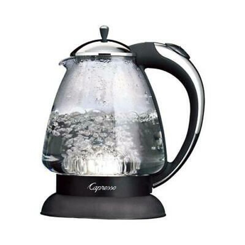 Capresso Clear Glass/Plastic 48 Electric Tea Kettle