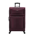 thumbnail image 1 of U.S. Traveler Anzio Softside Expandable Spinner Luggage, Burgundy, Checked-Large 30-Inch, 1 of 5
