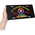 thumbnail image 7 of 9th Infantry Division Vietnam Veteran License Plate 6x12 Inches Aluminum Car License Plate Frames Car Auto Tag Metal License Plate Tag, 7 of 7