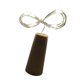 thumbnail image 3 of Wine Bottle Cork Light LED Copper Fairy 10LED - White - 1m kusrkot Botellas de vino Luces de corcho, 3 of 6