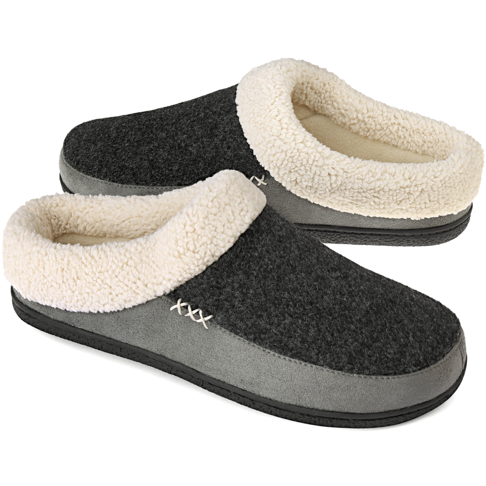 men's wool house shoes