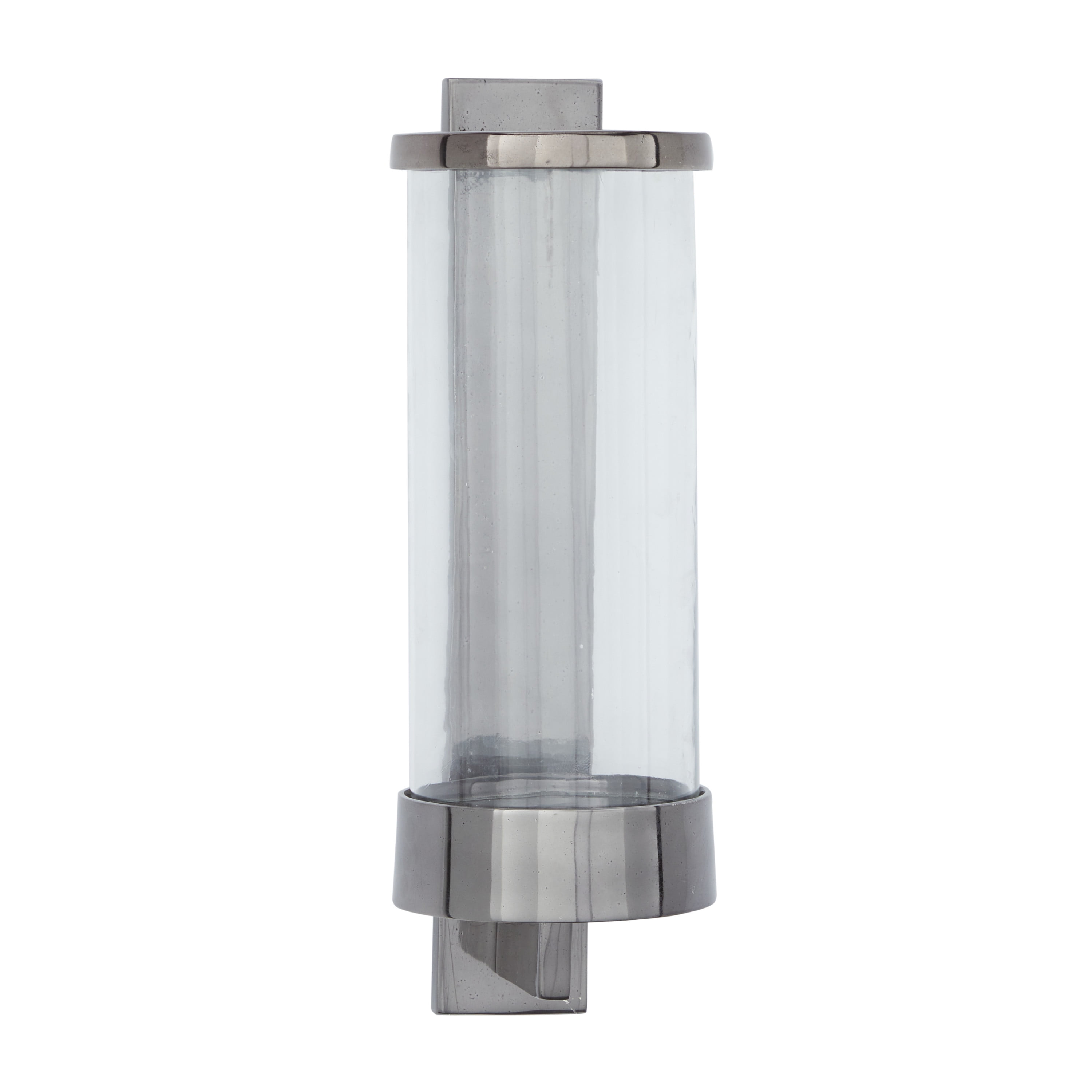 DecMode Gray Aluminum Wall Sconce