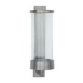 thumbnail image 6 of DecMode Gray Aluminum Wall Sconce, 6 of 8