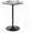 Silver(23.5 in), variant on Alpinel 31" Round Bar Table Height Adjustable 26"-35" Pub Table with Enlarged Base for Living Room Patio Bistro Café, Black