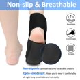 thumbnail image 2 of Órtesis para caída del pie, cinturón de entrenamiento de pies, equipo de protección contra inversión e inversión, soporte para pies, zapatos y calcetines, película plantar, cinturón de estir, 2 of 5