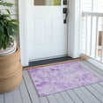 thumbnail image 6 of Addison Rugs Chantille Indoor/Outdoor Transitional Floral Lavender Washable Rectangle Rug, 1'8" x 2'6", 6 of 6