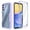 Purple, variant on Elegant Choise Case with Built-in Screen Protector for iPhone 16 Pro Max/16 Pro/16 Plus/16 Full Coverage Phone Cover, Blue