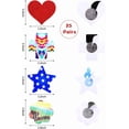 thumbnail image 2 of Glitters Nipple Cover Pasties Disposable Nipple Covers No Show Satin Breast Stickers Self Adhesive Pasties for Women, 2 of 15