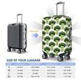 thumbnail image 6 of Kdxio Cute Broccoli Pattern Luggage Cover for Travel,Elastic and Durable,Fits 18-32 Inch,-No luggage included, 6 of 8
