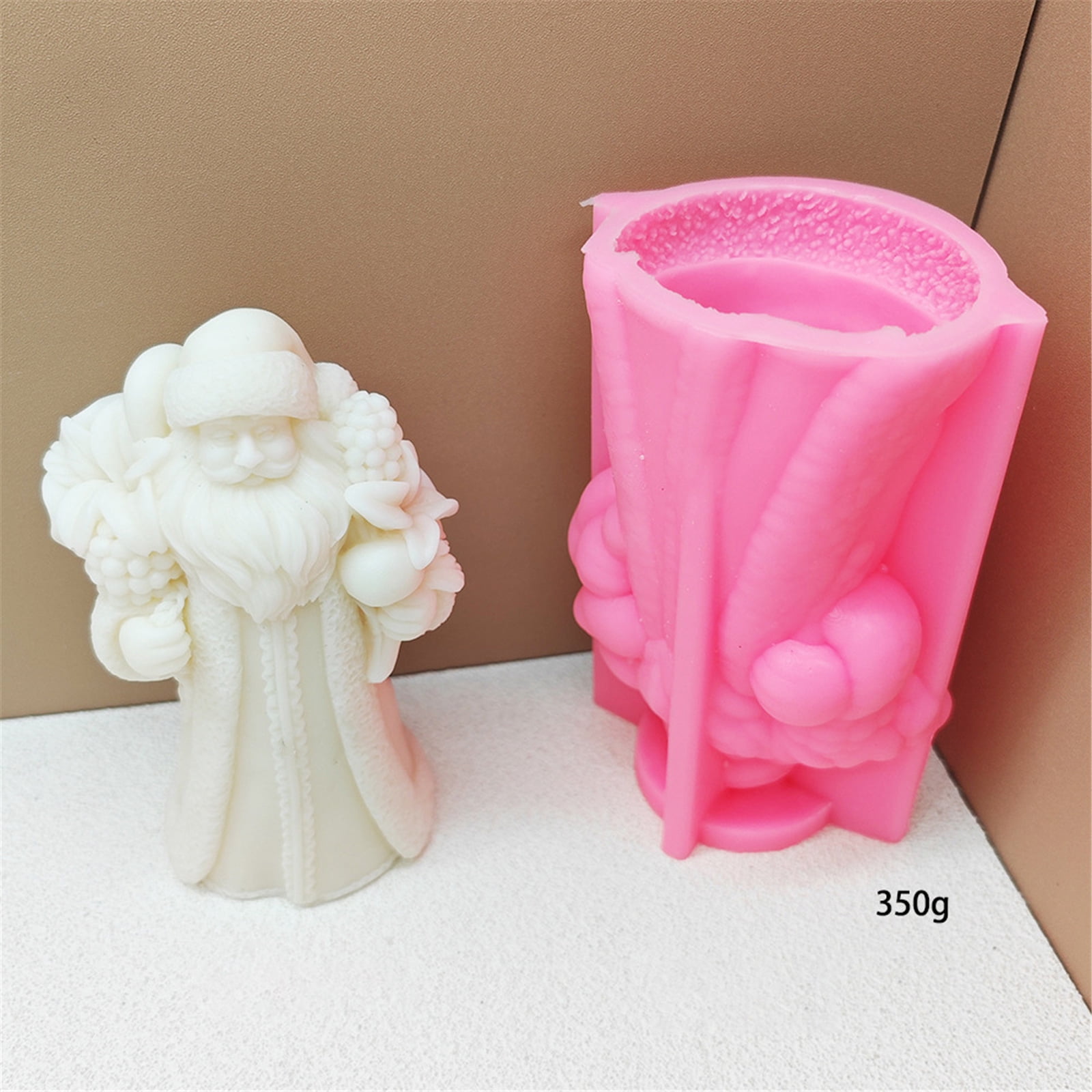 Fashionable Sturdy Silicone Candle Mold Stylish Resin Castes Mould for Craft Supplies Soap Making and Home Decoration