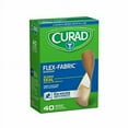 thumbnail image 2 of CURAD Flex-Fabric Adhesive Bandages, 3/4" x 2-1/2", Superior Wound Care, 40 Count, 1 Box, 2 of 2