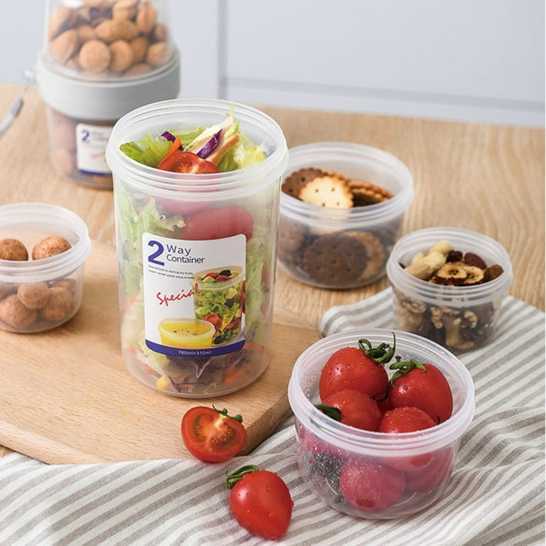 Decor Store Double Layers Food Container Multifunctional