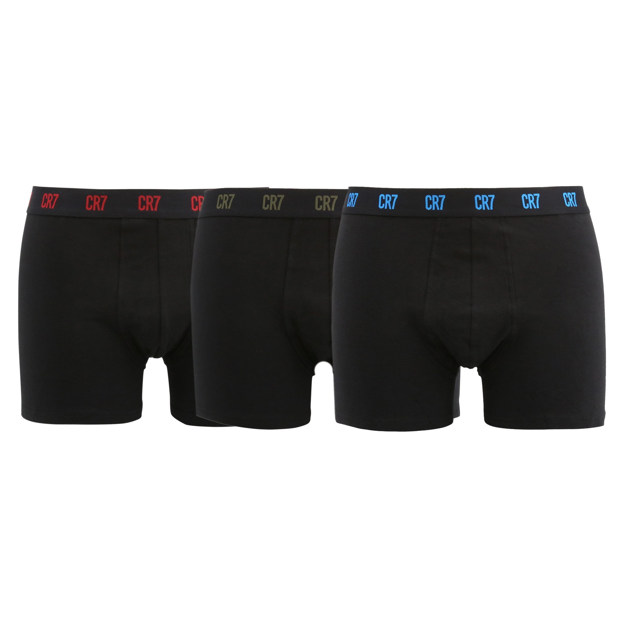 Cr7 underwear Tri Boxer 3 Units Black
