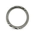 thumbnail image 3 of Mens Damascus Steel Polished Band Ring 8mm for Men, 3 of 5