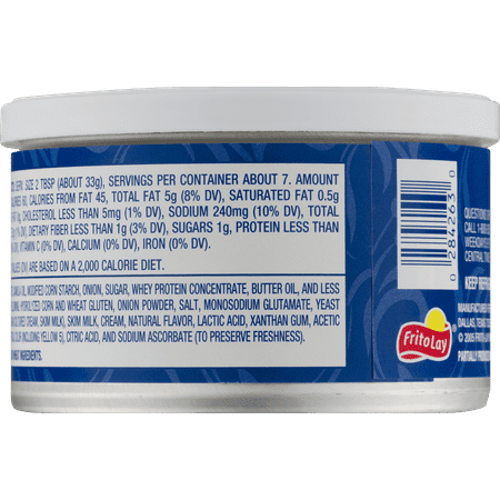 Frito Lay French Onion Dip, 8.5 oz. Canister