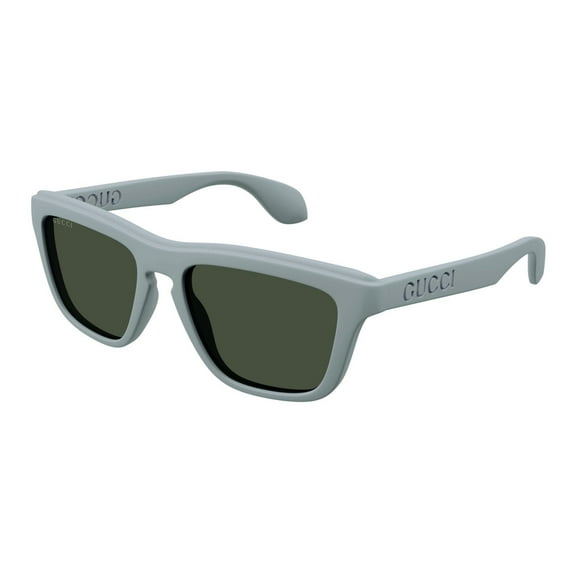 Gucci GG1571S 003 55mm Square Sunglasses Men's Matte Light Blue