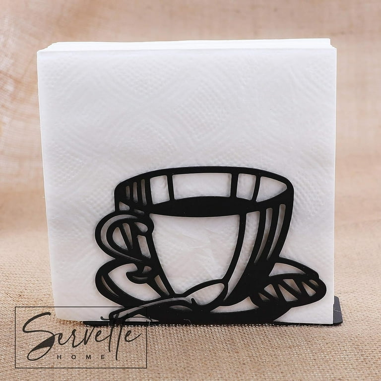 Coffee cup napkin holder discount