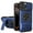 Blue, variant on ELEHOLD Magnetic Case for iPhone 16 Pro Max, Shockproof Case with Built-in Kickstand, Car Mount Compatibility, Camera Sliding Cover,Silver