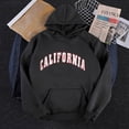 thumbnail image 2 of Gibobby Sudadera mujer, Sudaderas de gran tamaño para mujer, con capucha Sherpa, con capucha, para mujer, con bolsillos(Negro,M), 2 of 2