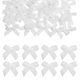 thumbnail image 1 of Uxcell 120 piezas Mini lazos de terciopelo navideños, 1.6" pequeños lazos de cinta para adornos de árbol de Navidad, guirnalda de coronas, 1 of 6