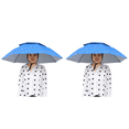 thumbnail image 1 of Sombrero Lluvia Portátil Plegable para Exteriores La Cabeza (oscuro) Azul, 1 of 8