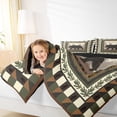 thumbnail image 4 of jejeloiu Jungle Bear Bedding Comforter Set,Woodland Animals Twin Comforter Sets,Rustic Farmhouse Cabin Bedding Set For Adults,Luxury Bedroom Decor Reversible,2pcs, 4 of 8