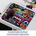 thumbnail image 6 of Graffiti Printed Desk Mat Mousepad, Non-Slip Rubber Bottom, 8.3x9.8 Inch, Suitable for Office and Gaming, 6 of 6