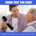 thumbnail image 6 of Personal Touch Non-Binding Loose Fit Sock - Non-Slip Diabetic Socks for Men and Women - Quarter/Ankle Length 3Pk (9-11, Black), 6 of 6