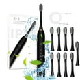 thumbnail image 5 of Byujiro Electric Toothbrush with 10 Brush Heads 6 Cleaning Modes Upgraded Toothbrush Longer Life Faster Charging, 5 of 8