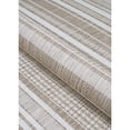 thumbnail image 5 of Couristan 2' x 3.75' Striped Indoor Outdoor Area Throw Rug - Taupe Brown and Cream, 5 of 5