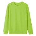thumbnail image 5 of Abtuhar Fall Crew Neck Solid Pullover Sweatshirt for Boys and Girls Casual Everyday Wear Tops for 3-15 Years, 5 of 5