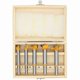 thumbnail image 2 of 5pcs Sharpened Wood Drill Bits, 15mm, 20mm, 25mm, 30mm, 35mm Installing Spherical Wood Doors, Drawers, Drill Bits for Making Clean Flat Bottom Holes i, 2 of 5