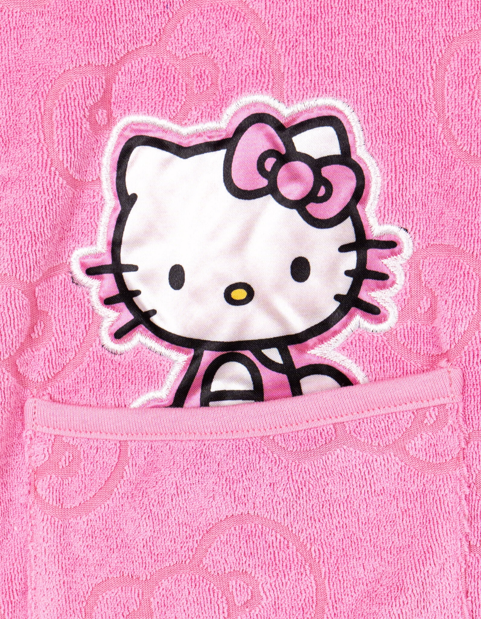Hello Kitty Cinnamoroll Loop Terry Cloth Hooded Swim Cover Up UPF 50+ Little Kid to Big Kid