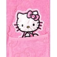 thumbnail image 3 of Hello Kitty Cinnamoroll Loop Terry Cloth Hooded Swim Cover Up UPF 50+ Little Kid to Big Kid, 3 of 5