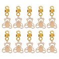 thumbnail image 2 of Beard Beads, Beard Pendants 10pcs Alloy  For Women For Ponytails, 2 of 8