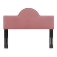 thumbnail image 4 of Pemberly Row King/California King Performance Velvet Headboard in Dusty Rose, 4 of 8