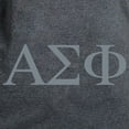 thumbnail image 3 of CafePress - Alpha Sigma Phi Greek Stone T Shirt - Women's Traditional Fit Dark T-Shirt, 3 of 4
