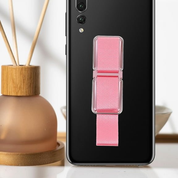 PENIKOKO 3-Pack Finger Strap Phone Holders with Stand for Hands-Free Viewing, Fits Most Smartphones and Mobile Devices