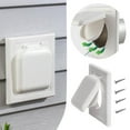 thumbnail image 2 of Premium Door Seal Dryer Vent Cover For Outdoor Use Keep Out Plastic, 2 of 4