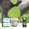 thumbnail image 2 of 4 Packs Bonsai Cut Paste Tree Wound Dressing for Healing Pruning Grafting Branch Protection Gardening Tool with Brush 100g, 2 of 8