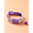 thumbnail image 1 of Paw Print Bell Decor Reflective Pet Collar, 1 of 4