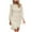 Beige, variant on Solid Color Women Bodycon Sexy Long Sleeve Puff Dress Elegant Bubble Sleeve Midi Dress Leisure Sundress Wedding Guest Dresses For Women