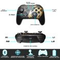 thumbnail image 4 of Control Inalámbrico Recargable Joystick Compatible N- Switch Oro, 4 of 6